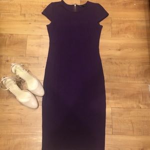 Felicity and Coco Purple Pencil Dress sz Xs